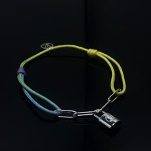 18K Louis Silver Lockit X Virgil Abloh Rainbow Bracelet