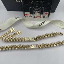 18K CC Pearls Chain Bracelet