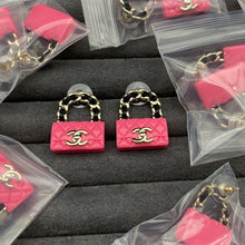 18K Classic Pink CC Bag Earrings