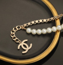 18K Pearls CC Chain Bracelet