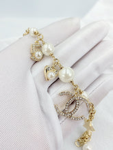 18K CC Pearls & Diamonds Bracelet