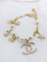 18K CC Pearls & Diamonds Bracelet