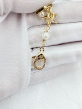 18K CC Pearls & Diamonds Bracelet
