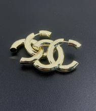 18K CC Gold Earrings