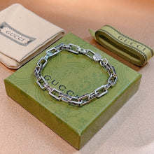 Double G Interlocking G Chain Bracelet