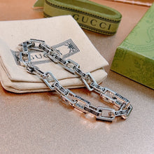 Double G Interlocking G Chain Bracelet