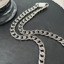 Double G Logo Enamel Chain Necklace