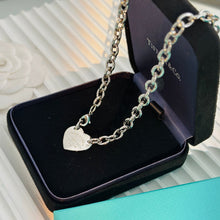 18K Return to Tiffany Heart Tag Chain Link Necklace