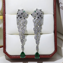 18k Cartier Panthère De Earrings