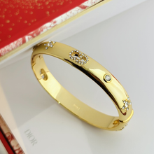 18K Dior CD Diamond Bracelet