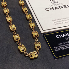 18K Multiple CC Choker Chain Necklace