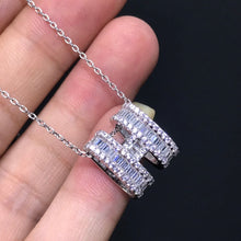 18K H Diamonds Necklace