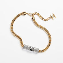 18K CHANEL CC Diamonds Chain Necklace