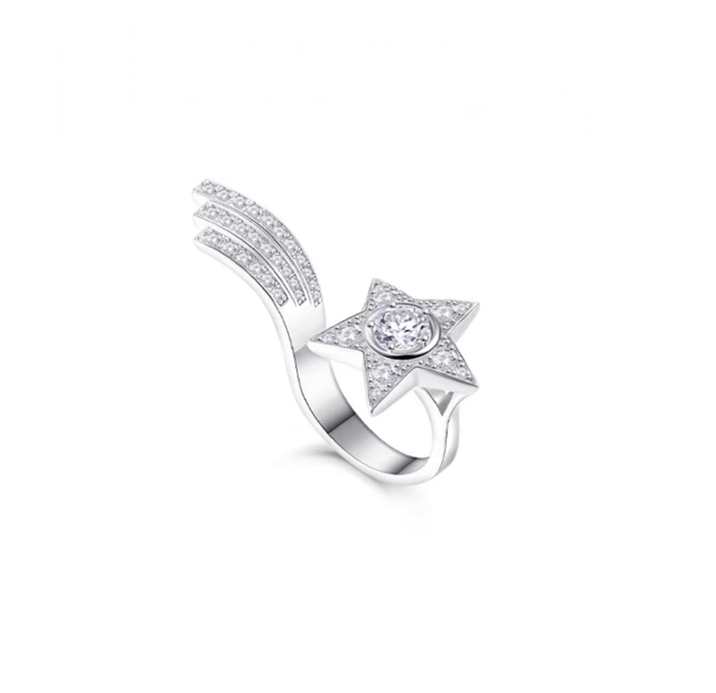 18K Chanel Com¨¨te Diamonds Ring