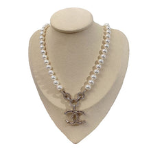 18K CHANEL CC Pearl Necklace