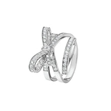 18K Chanel Diamonds Knot Ring