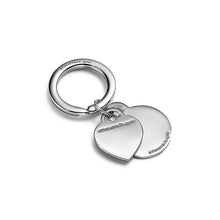 18K T Round & Heart Tag Ring