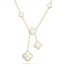 18K Van Cleef & Arpels Magic Alhambra Six Pearls Motifs Necklace