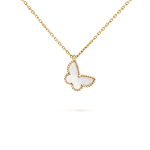 18K Van Cleef & Arpels Sweet Alhambra Butterfly Necklace