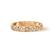 18K Chanel Coco Crush Mini Diamonds Ring