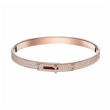 18K Rose Gold Kelly Diamonds H Bracelet