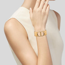 18K CD Cuff Bracelet