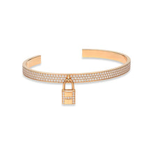 18K Kelly Clochette Diamond H Bracelet