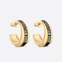 18k Gold Dior Code Earrings