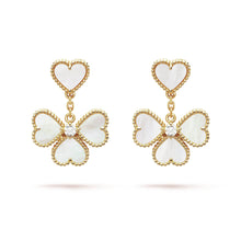 18k Van Cleef & Arpels Sweet Alhambra Effeuillage Earrings