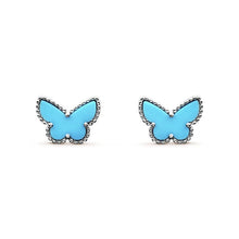 18k Van Cleef & Arpels Sweet Alhambra Butterfly Stud Earrings