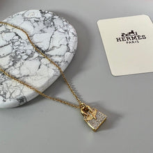 18K Amulettes Birkin Pendant H Necklace