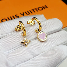 18K Louis Iconic Heart Earrings