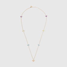 18K Pra Eternal Gold Semi-Precious Stones Necklace