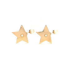 18K CD Tribales Star Earrings