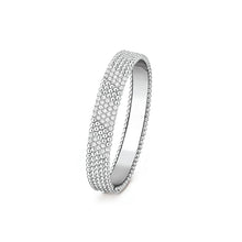 18K Perlée 5 Rows Diamond Bracelet