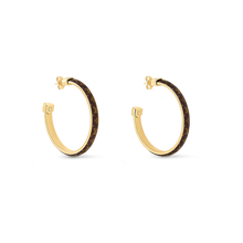 18K Louis Signature Earrings