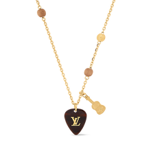 18K Louis Picks Pendant Necklace