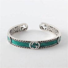 Gucci GG Interlocking G Bangle Wide Bracelet