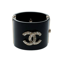 18K CHANEL CC Crystal Cuff Bracelet