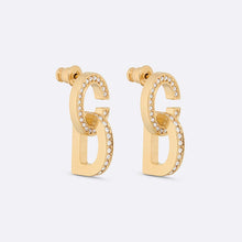 18K CD Lock Earrings