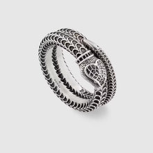 Gucci Garden Silver Snake Ring