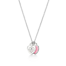 Tiffany Pink Double Heart Necklaces