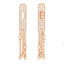 18K Her Kelly Gavroche Full Diamond Earrings