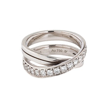 18K Cartier Etincelle Diamond Ring