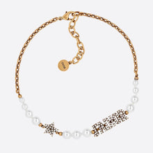 18K Dior Pearl & Crystal J'Adior Choker Necklace