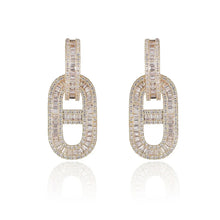 18k Diamonds H Earrings