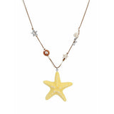 Yellow Star Gold Necklace