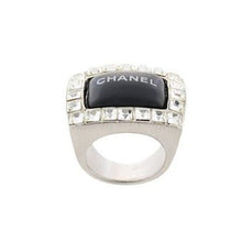 18K Chanel Vintage Rhinestone Ring