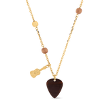 18K Louis Picks Pendant Necklace