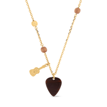 18K Louis Picks Pendant Necklace